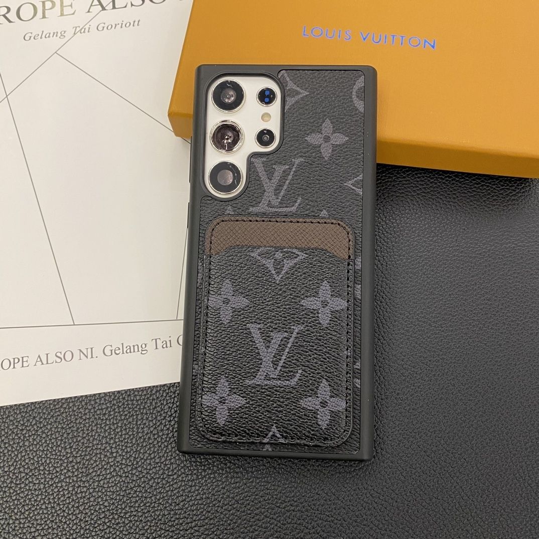 Classic Leather Card Holder Samsung Galaxy Case