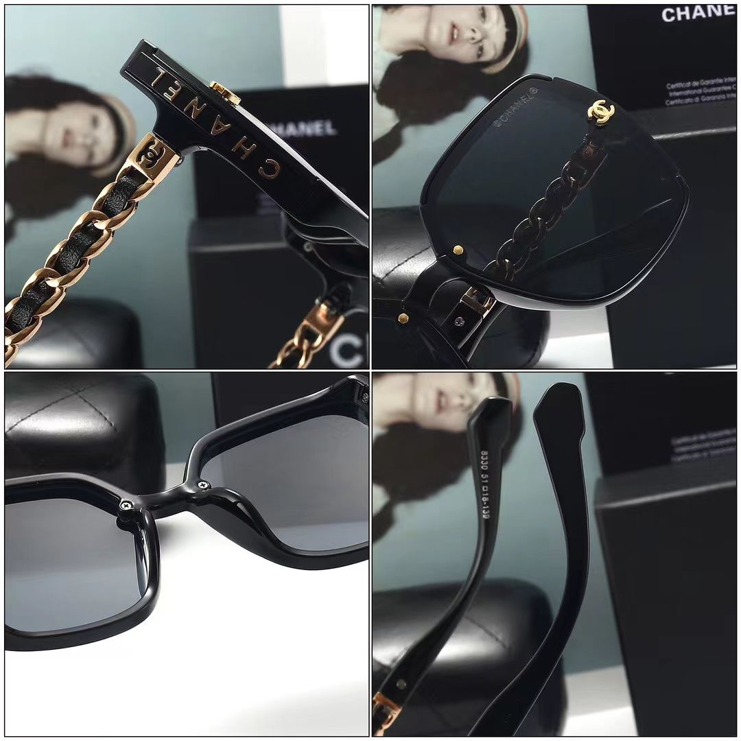 Women's Fashion Full Frame Letter Sunglasses
