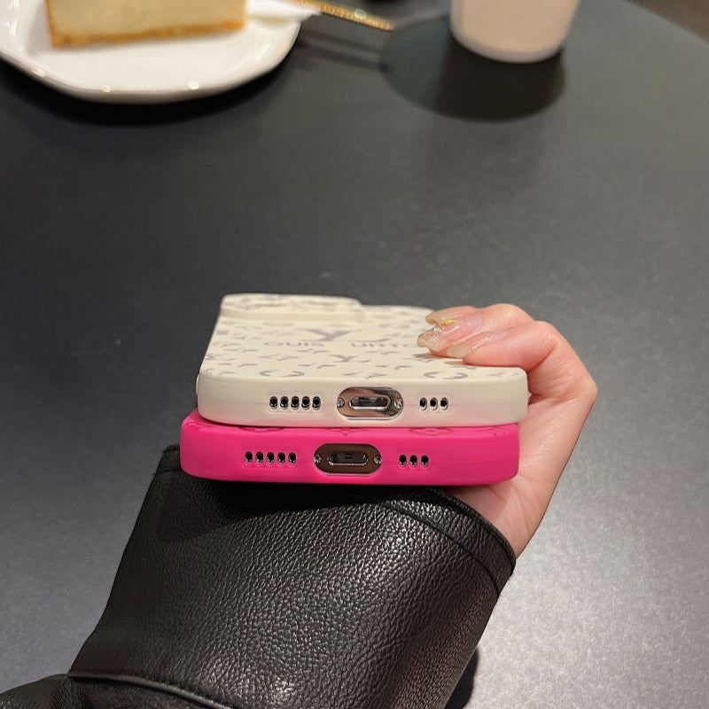 Embossed Frosted All-Inclusive Case
