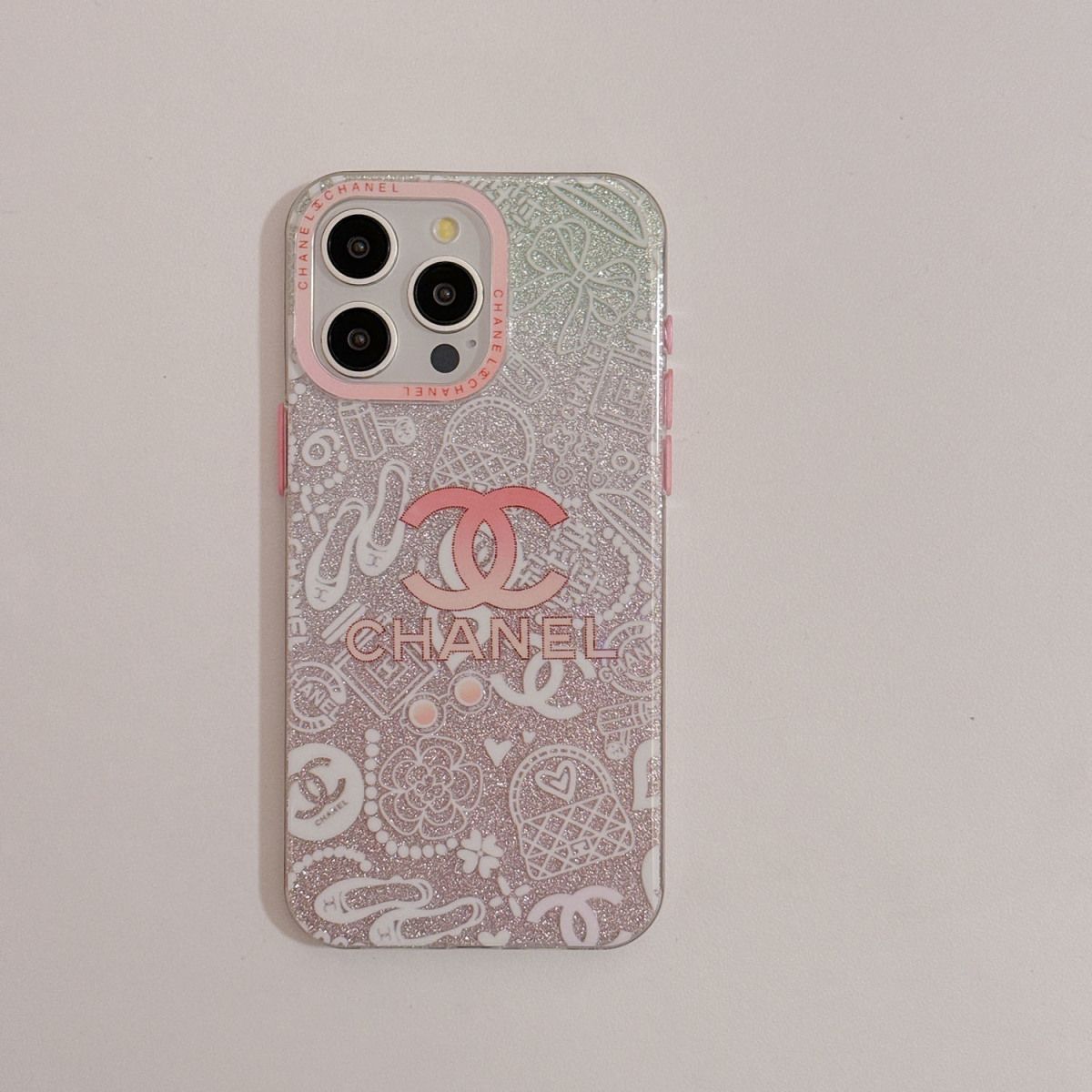 Trendy Glitter Embossed Case