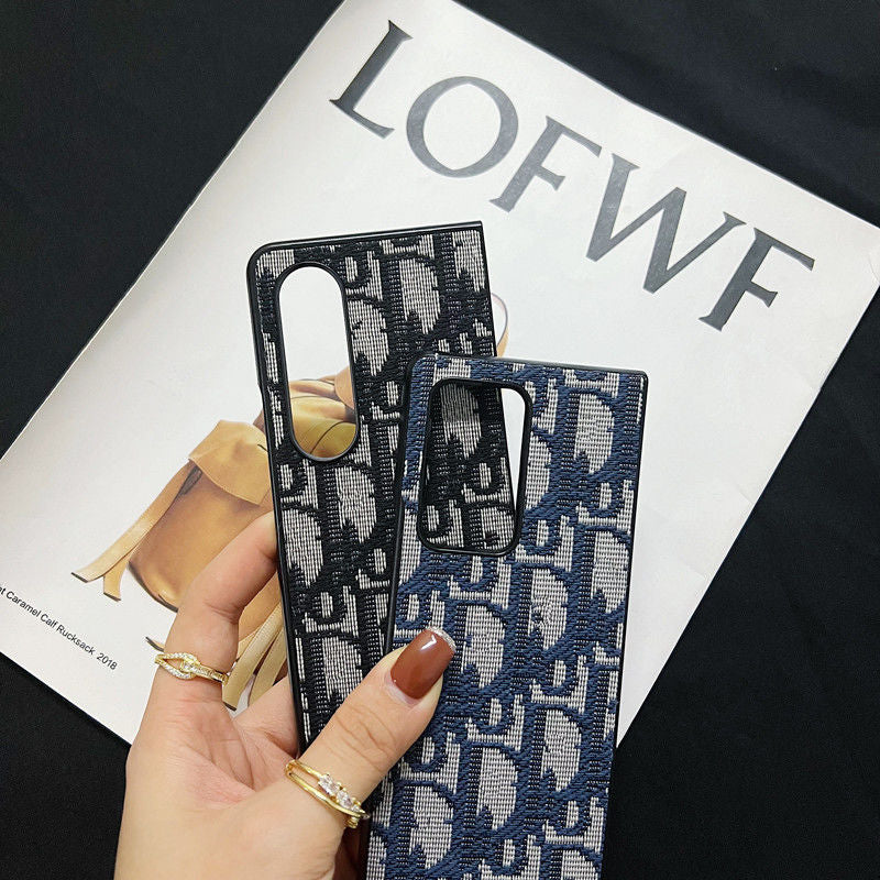 Canvas Embroidery Fold Case