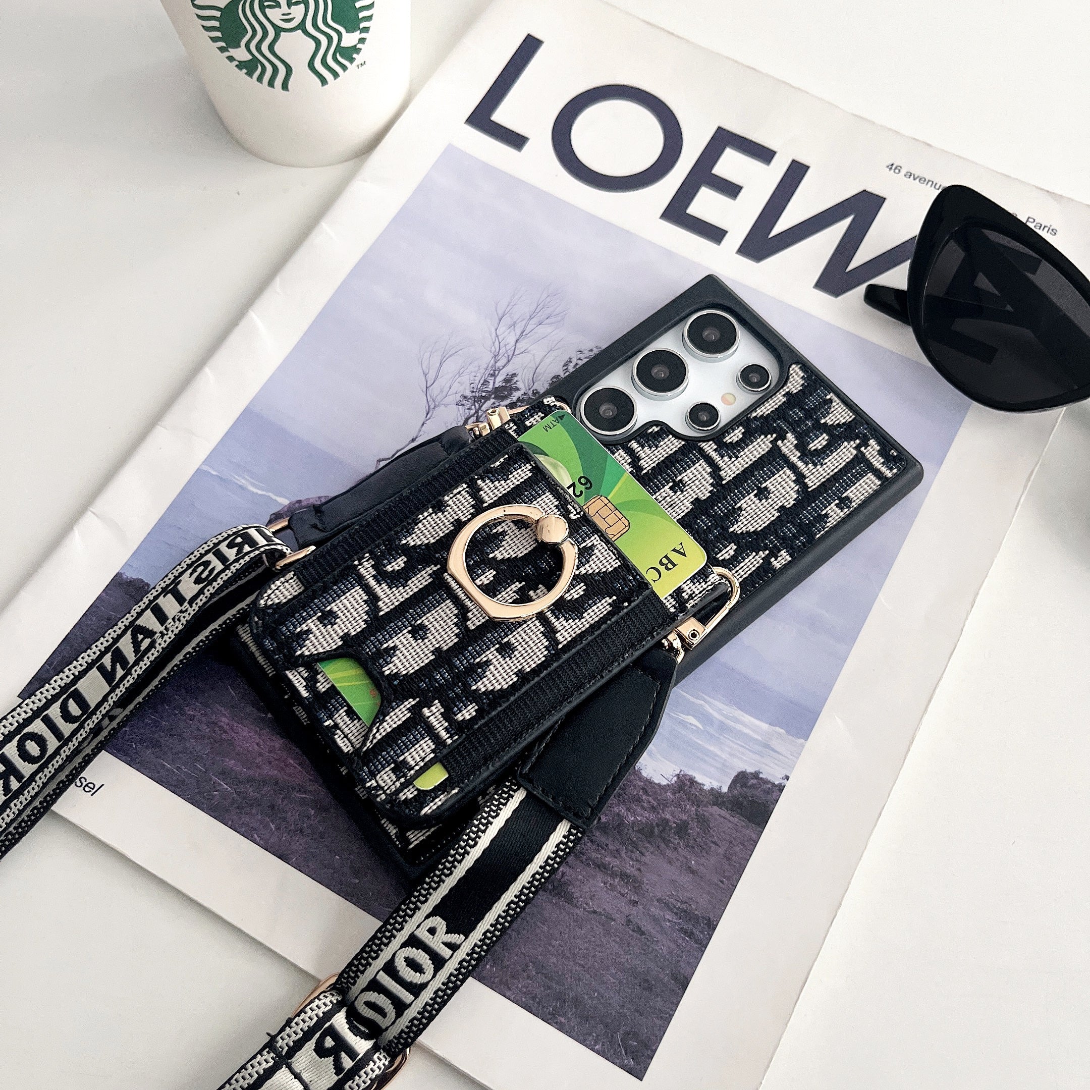Embroidered Lanyard Samsung Galaxy Case