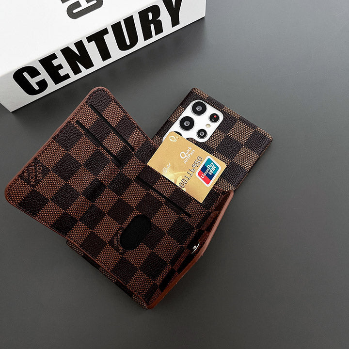 Leather Wallet Samsung Case