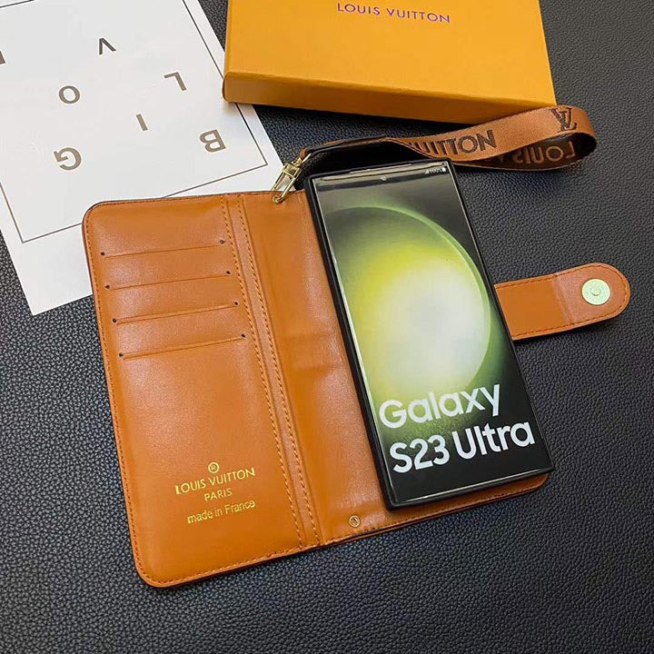 Fashion Retro Leather Wallet Samsung Case