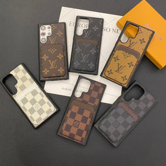 Classic Leather Card Holder Samsung Galaxy Case