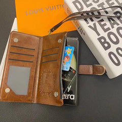 High Quality Leather Wallet Samsung Case