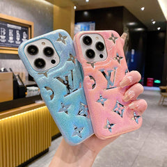 High Quality Leather Laser Embossed Case