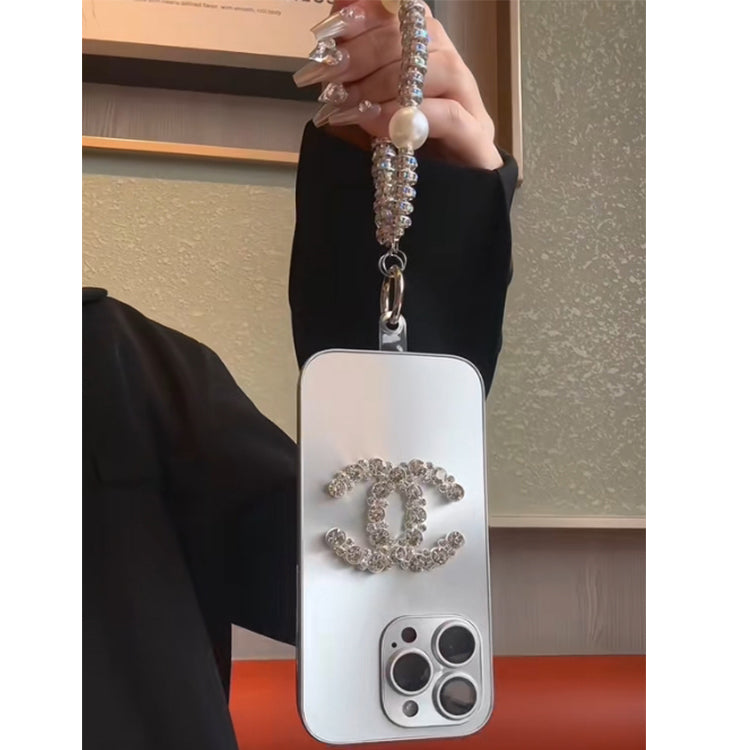 Luxury Silver Logo Bracelet Case