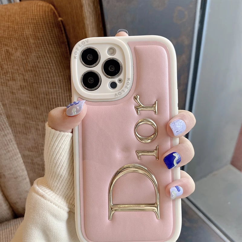 Hot Stamping Leather Case