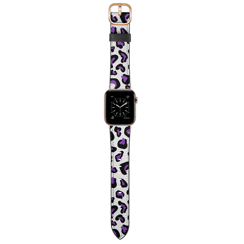 Leopard Leather Band