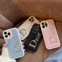 Hot Stamping Leather Case