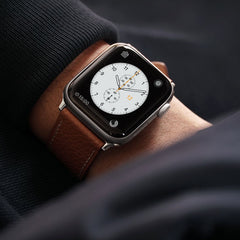 Brown Leather Watchband