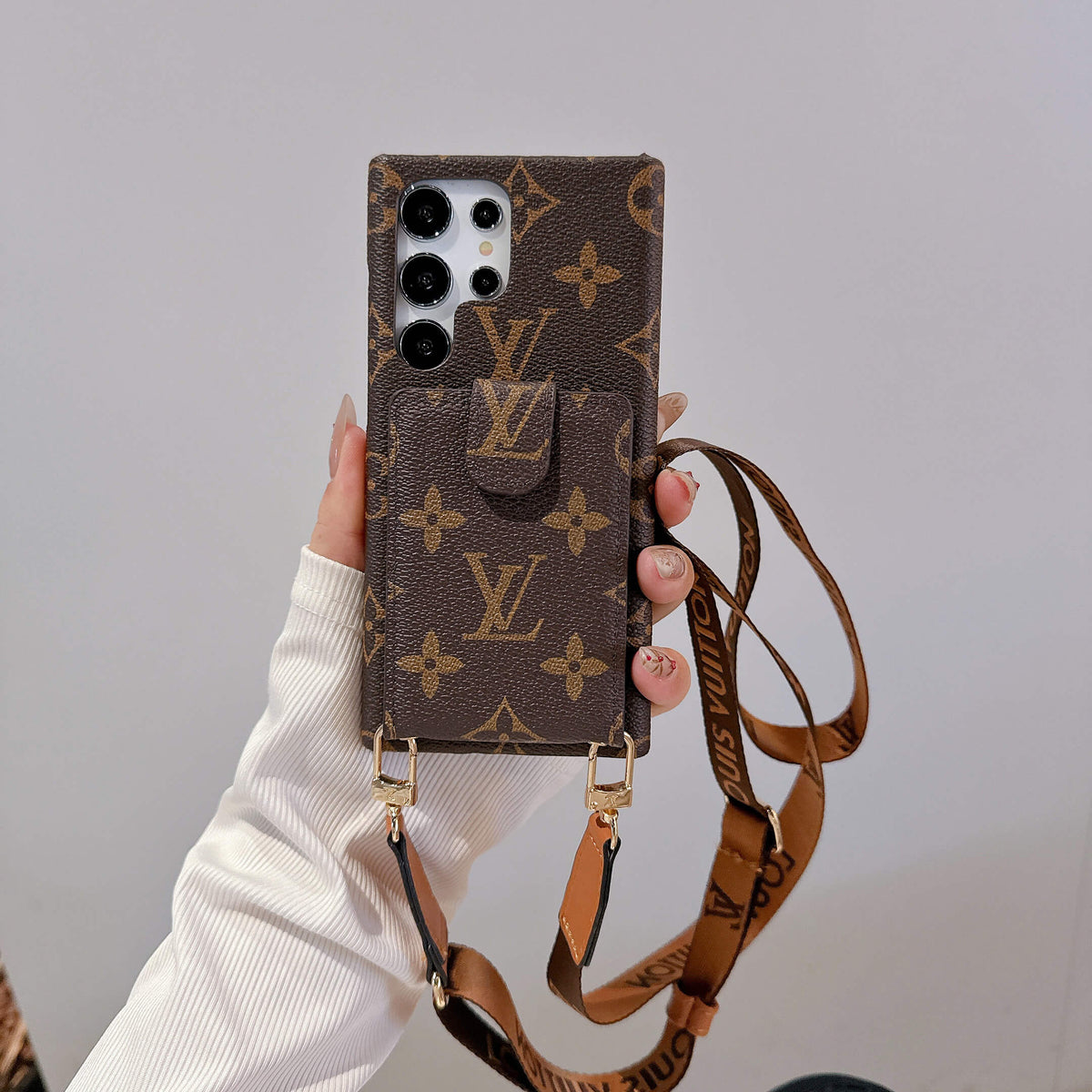 Wallet Crossbody Leather Samsung Case