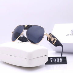 9 Colors Retro Metal Portrait Sunglasses