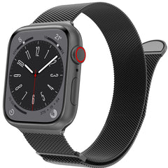 Stainless Steel Mesh Ring Magnetic Clasp Replacement for iWatch Band