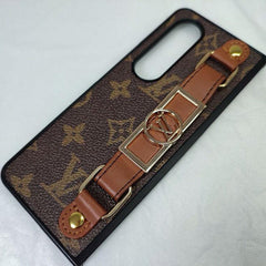 Leather Strap Belt Holder Fold Case