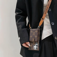 Wallet Crossbody Leather Samsung Case