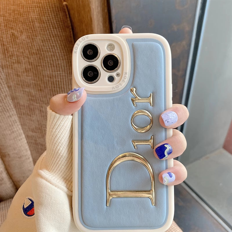 Hot Stamping Leather Case