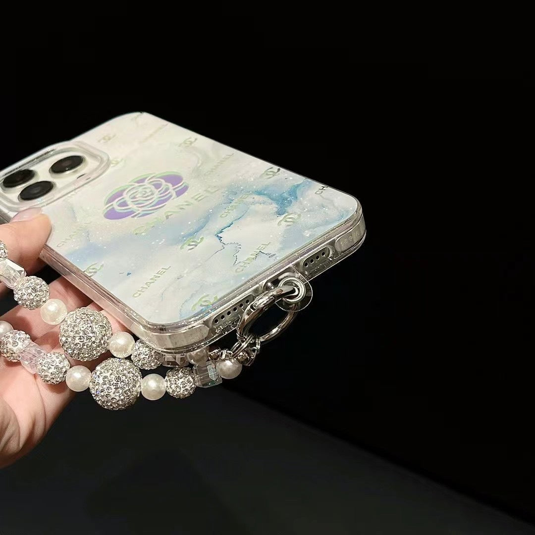 Laser Camellia Phone Case