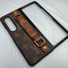 Leather Strap Belt Holder Fold Case