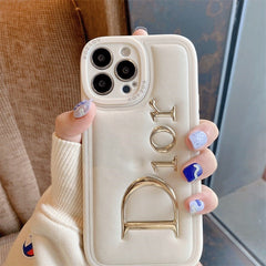 Hot Stamping Leather Case