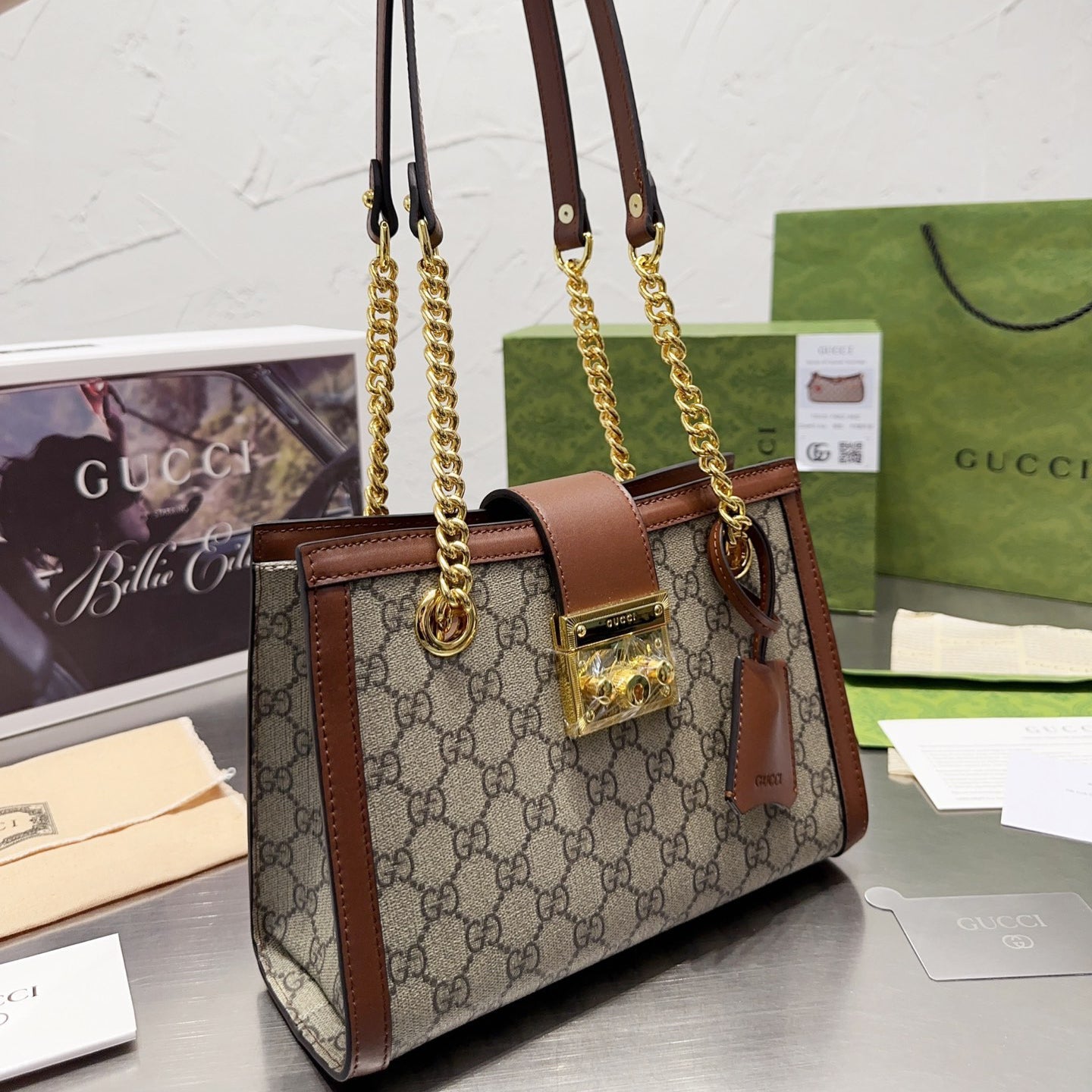 Padlock Small G Shoulder Bag