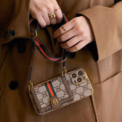 Gold Border Card Sleeve Case