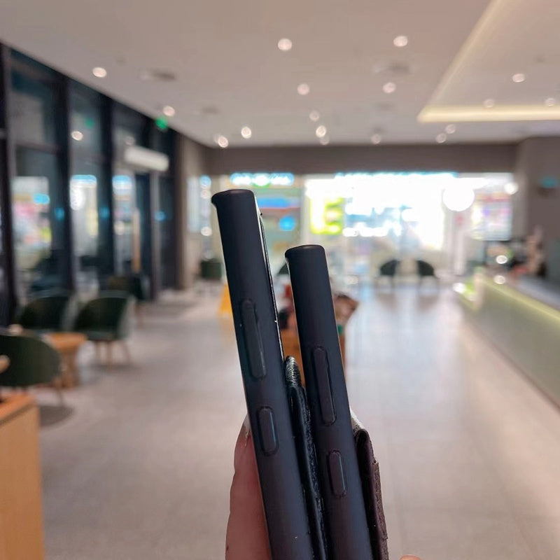 Luxury Leather Card Holder Wallet Samsung Case