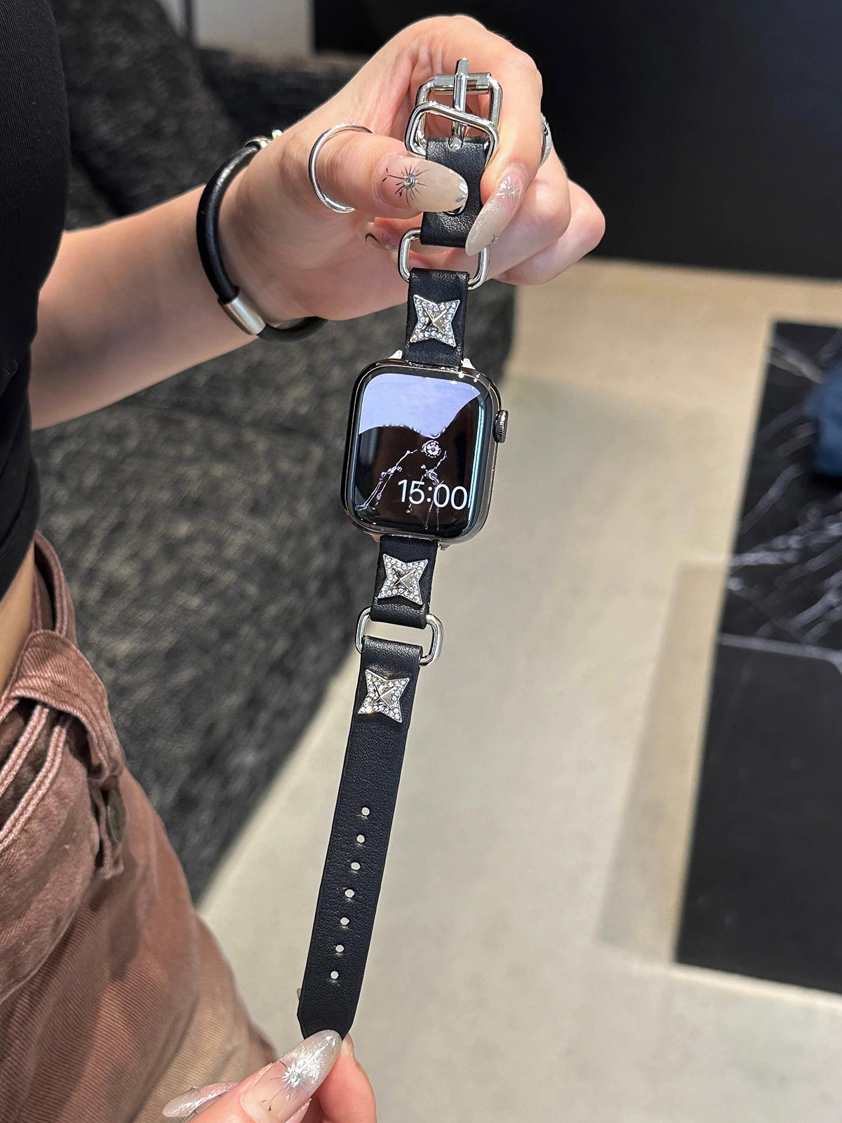Vintage Star Leather Band