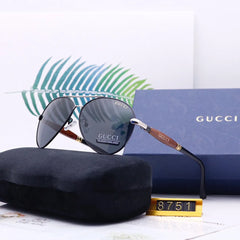 Classic Men's Wood Grain Eyewear