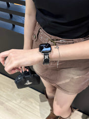 Vintage Star Leather Band