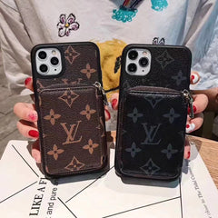 Zip Wallet Style Leather Case