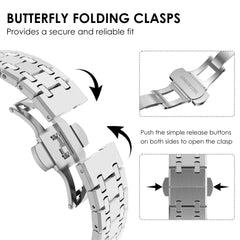 AP-Silver Stainless Steel Band