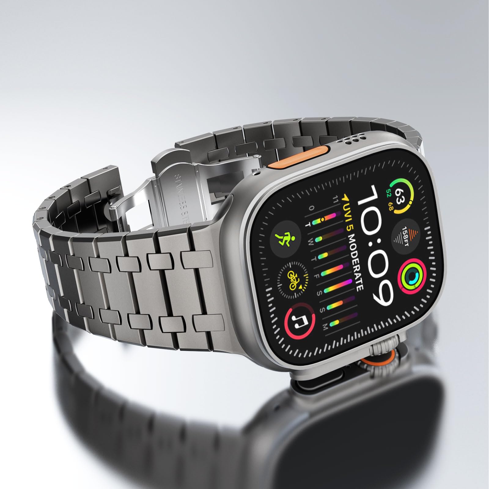 AP-Titanium Stainless Steel Band