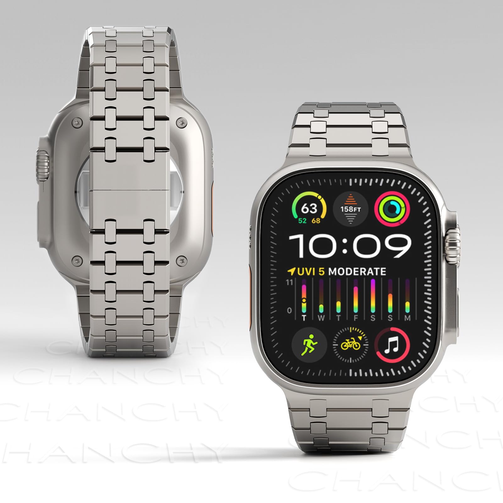 AP-Titanium Stainless Steel Band