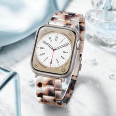 Tortoiseshell Brown Light Resin Band