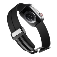 Vertical Stripe Magnetic Silicone Band for Apple Watch