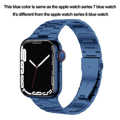 Blue Stainless Steel Bands