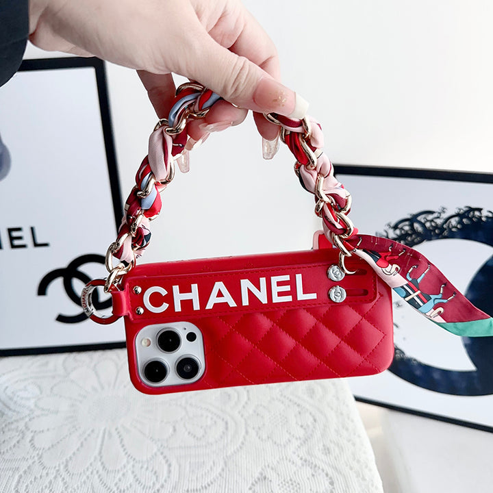 Scarves Leather Wristband Case