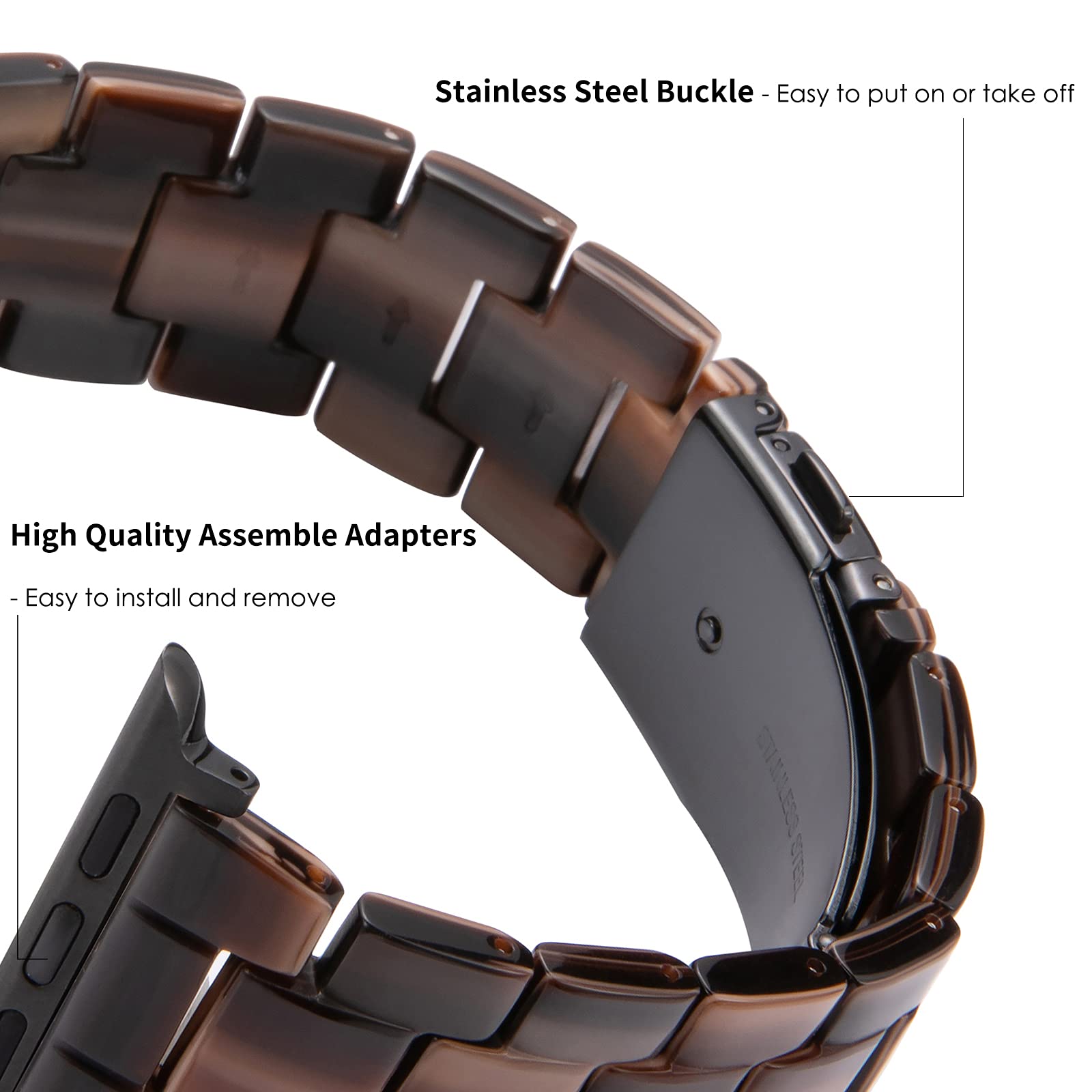 Chocolate Resin Band