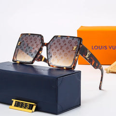 New Large Frame Watermark Sunglasses
