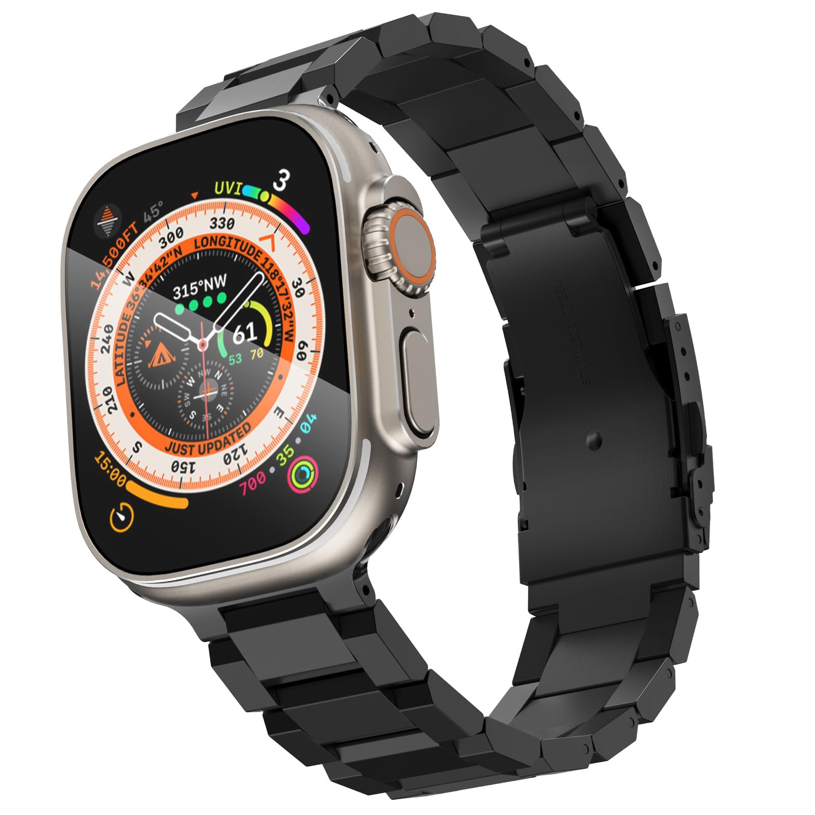 DT-Black Stainless Steel Band