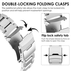 TD-Silver Stainless Steel Band