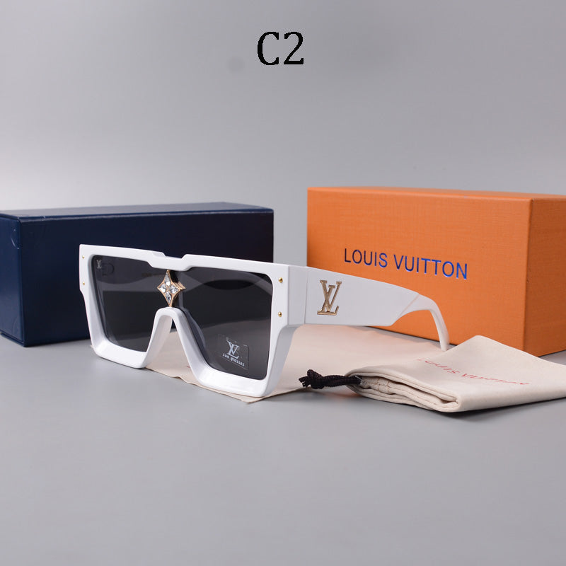 2025 new square frame unisex sunglasses 1486
