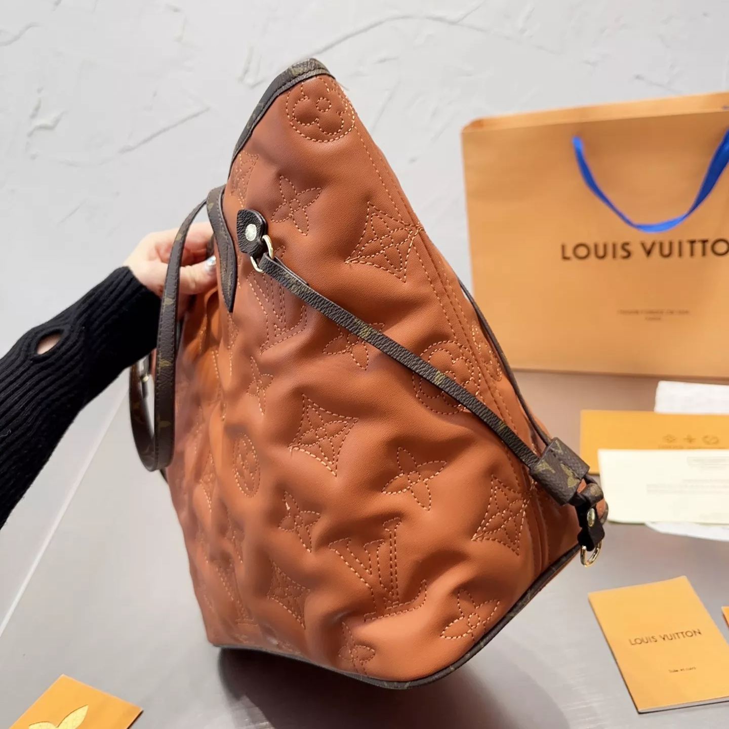 Neverfull Seam Monogram Tote Bag