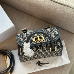Embroidery Small Boston Bag