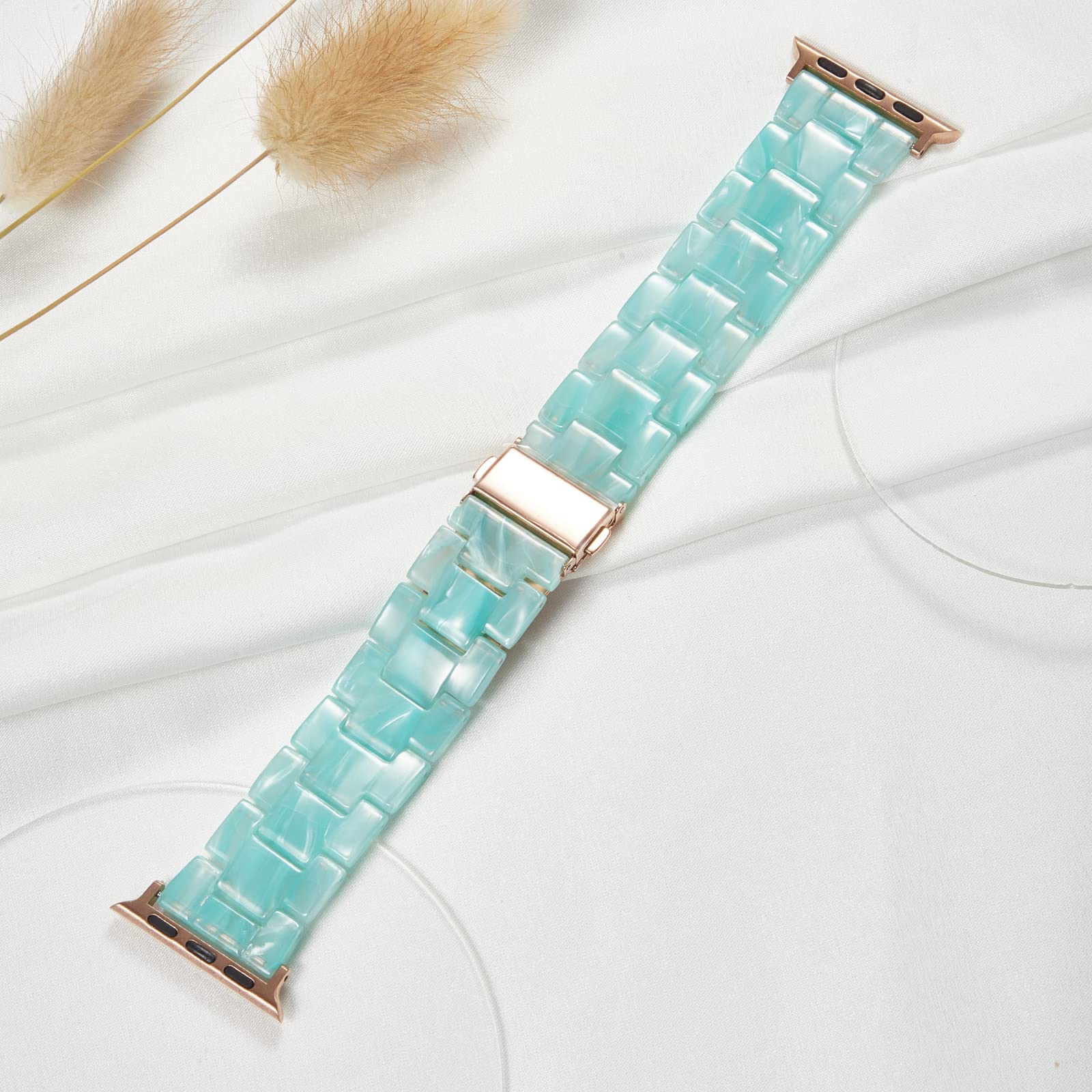 Emerald Green Resin Band