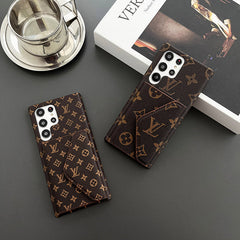 Leather Wallet Samsung Case