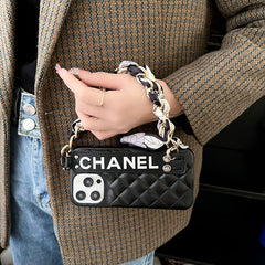 Scarves Leather Wristband Case