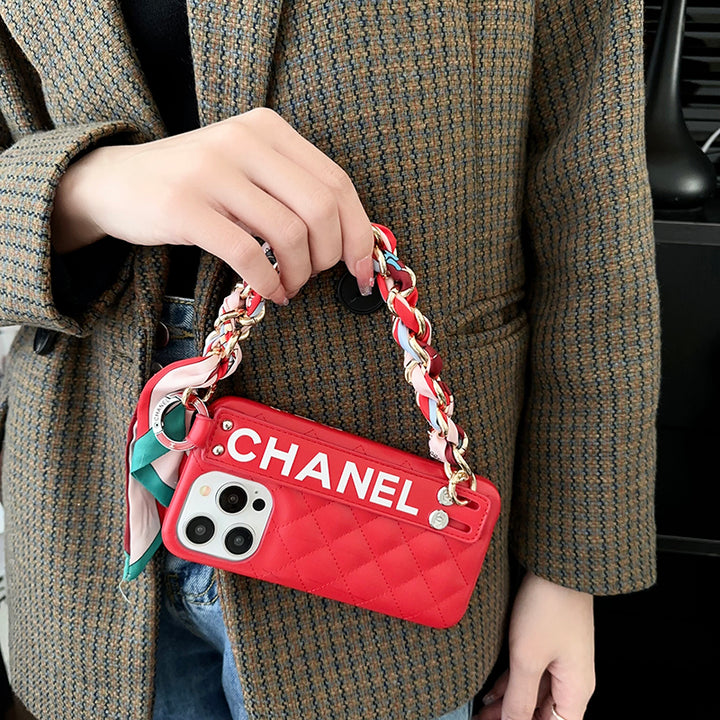 Scarves Leather Wristband Case